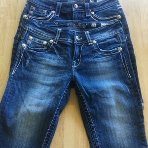 Miss Me Bermuda shorts size 27 inch waist. 2 pairs